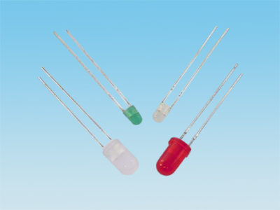 LED REDONDO BICOLOR ROJO/VERDE 3mm. --- Iv(mcd)=40/40 / If(mA)= 20 / Ang.Vista= 60° / Color Caja=Bl