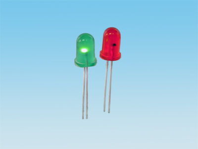 LED REDONDO INTERMITENTE ROJO --- Iv(mcd)=8 / If(mA)= - / Ang.Vista=60° / Color Caja=Rojo difuso /