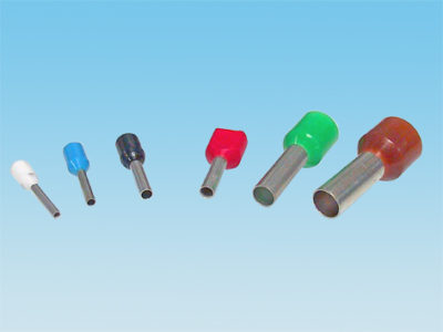 Terminal puntera hueca semi-aislada, 2.50mm², gris