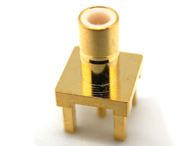 Conector SMB hembra recto para circuito integrado, disponible en Biltron.