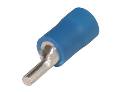 Terminal puntera semi-aislado, para cable de 2.63mm虏, azul