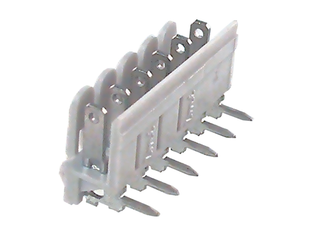 Borna codo macho Faston de 2.8mm, en Biltron.