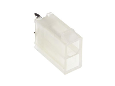 Conector Minifit macho-recto, 2 vías, paso=4.20mm