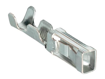 Terminal para conector AMP Modu II hembra paso=3.96mm, para cable=0.30-0.90mm²