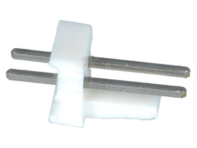 Conector macho-recto para PCB, 2 vías, paso=2.54mm