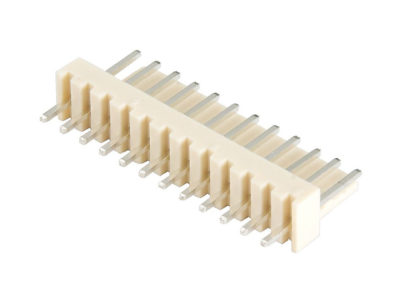 Conector postes polarizado macho-recto, 13 vías, paso=2.54mm