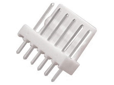 Imagen de un Conector Postes Polarizado Macho Recto de 6 Vías y Paso de 2.54 mm, en Biltron.