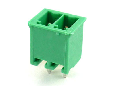 Borna macho-recta para PCB, 2 vías, paso=3.50mm, enchufable