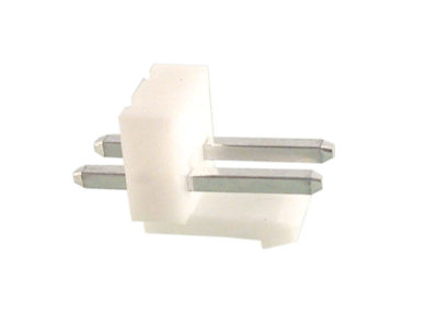 Conector tipo postes macho-recto para PCB, 2 vías, paso=3.96mm
