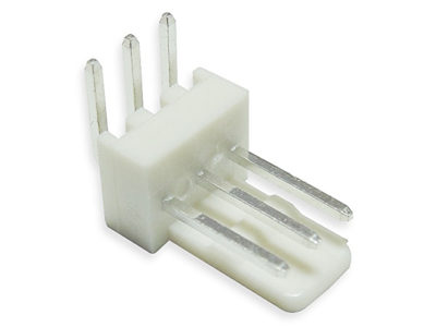 Conector tipo postes macho-recto para PCB, 3 vías, paso=3.96mm