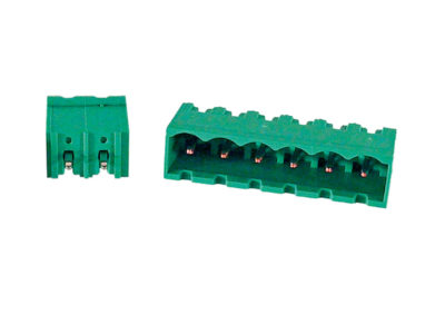 Borna macho-recto para PCB, 10 vías, paso=5.08mm