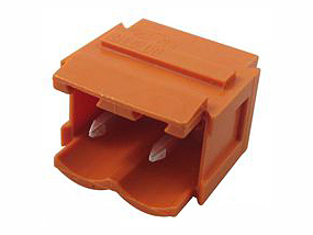 Borna macho-recto-cerrado para PCB, 2 vías, paso=5.08mm