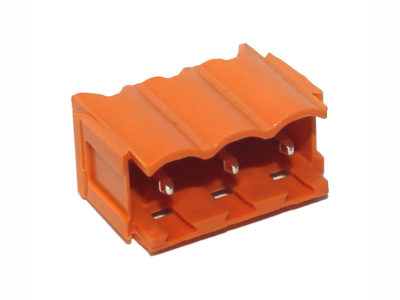 Borna macho-recto-cerrado para PCB, 3 vías, paso=5.08mm