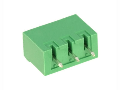 Borna macho-recto-cerrado para PCB, 3 vías, paso=5.08mm