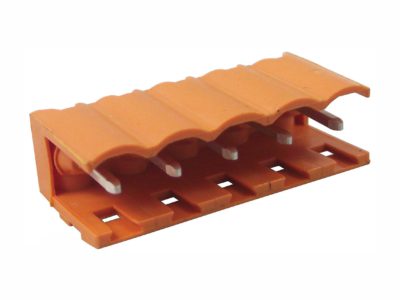 Borna macho-recto para PCB, 5 vías, paso=5.08mm