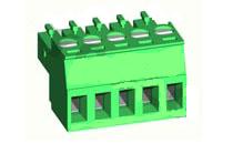 Borna hembra-recta enchufable de 10 v铆as, paso=5.08mm