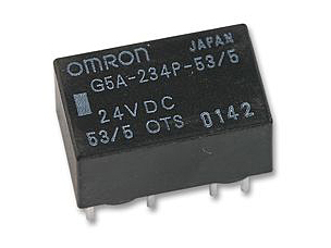 Relé señal Omron de la serie G5A, disponible en Biltron.