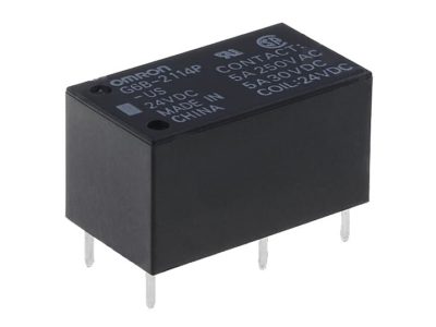 Relé de potencia Omron G6B de 2 polos sin enclavamiento, de Omron, disponible en Biltron.