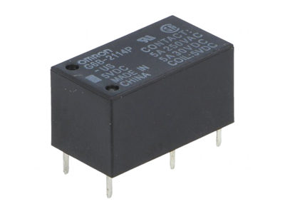 Relé de potencia Omron G6B sin enclavamiento, en miniatura de alta capacidad, disponible en Biltron.