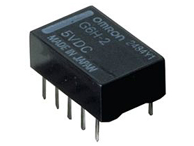 Relé de potencia con tensión 5V dc de Omron, disponible en Biltron.