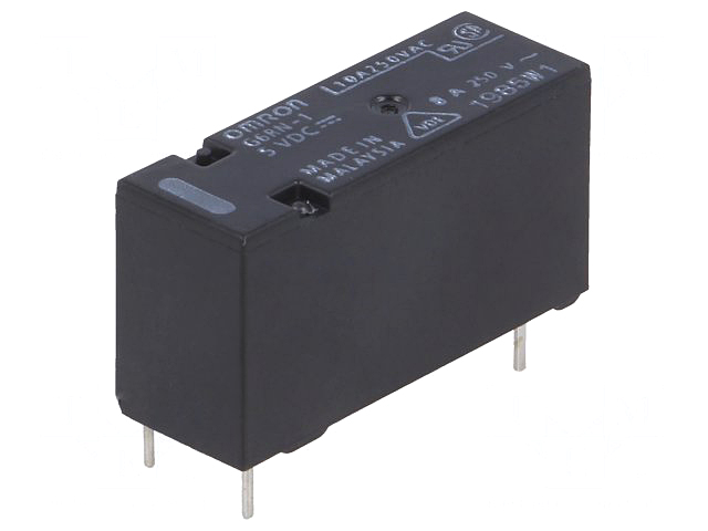 Relé de potencia Omron G6RN-1 de 5Vdc, disponible en Biltron.