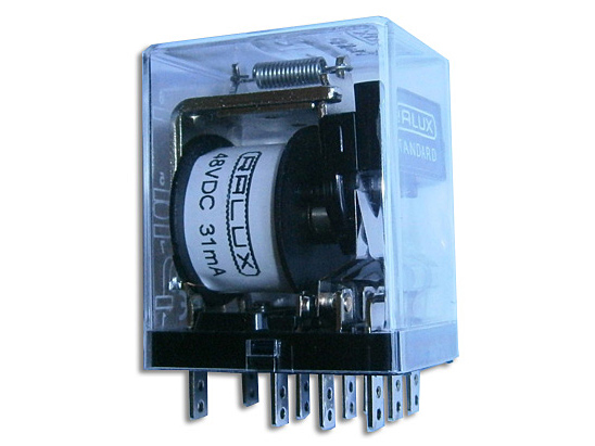 Relé de potencia de montaje FASTON de 1 polo, disponible en Biltron.