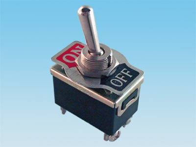 Interruptor bipolar, ON/OFF 10A250Vac, conexión con tornillo