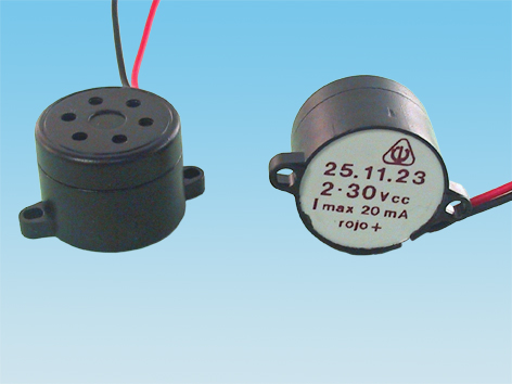 Zumbador piezoeléctrico 2-30V con oscilador