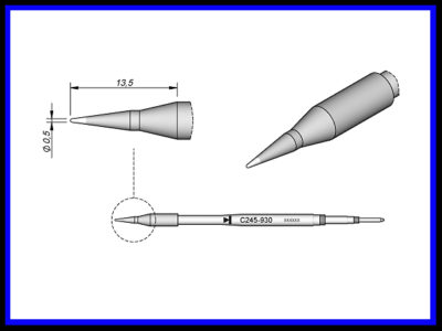 RES.CARTUCHO + PUNTA SIN PLOMO DIAM 0.3