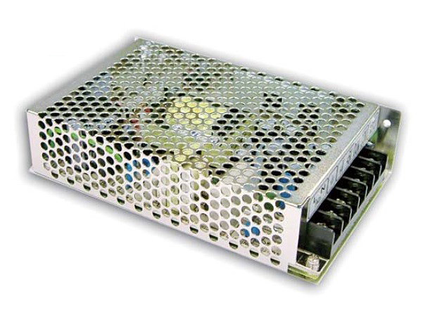 Fuente de alimentación de Mean Well RS-100-24 con potencia de 108W.