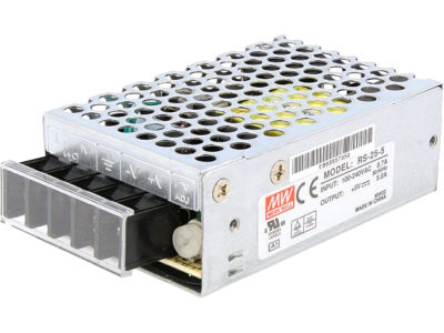 Fuente de alimentaci贸n de Mean Well RS-25-5 para aplicaciones electr贸nicas