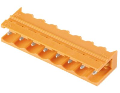 Borna macho-codo para PCB, 5 vías, paso=5.08mm