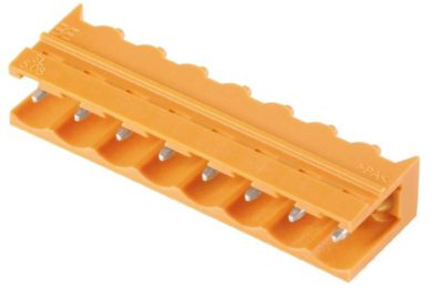 Borna macho-recto para PCB, 21 vías, paso=5.08mm