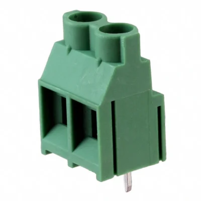 Borna ascensor recta para PCB 2 pines con paso de 7.62mm, disponible en Biltron.