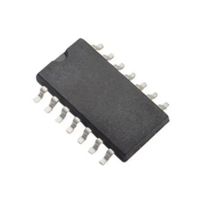 Circuito integrado SMD 74HC32, una puerta OR quad de 2 entradas disponible en Biltron.