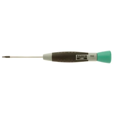 Destornillador TORX de precisi贸n T8聽x聽50 mm, un destornillador Torx para uso profesional en trabajos con tornillos TORX de tama帽o T8, en Biltron.