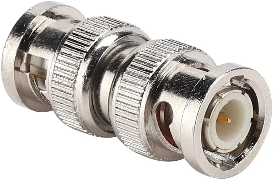 Adaptador Bnc macho a Bnc macho, disponible en Biltron.