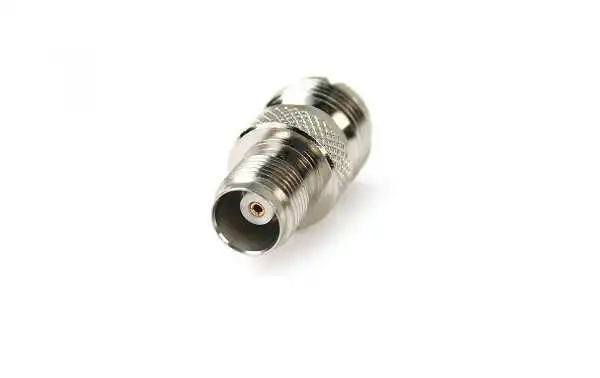 Adaptador CON 1269, adaptador PL 259 HEMBRA a TNC HEMBRA ideal para conectar PL macho a TNC macho, disponible en Biltron.